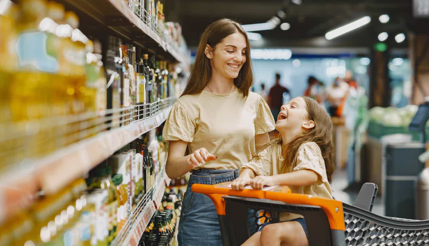 Get rewards points on your supermarket purchases. Source: Freepik.