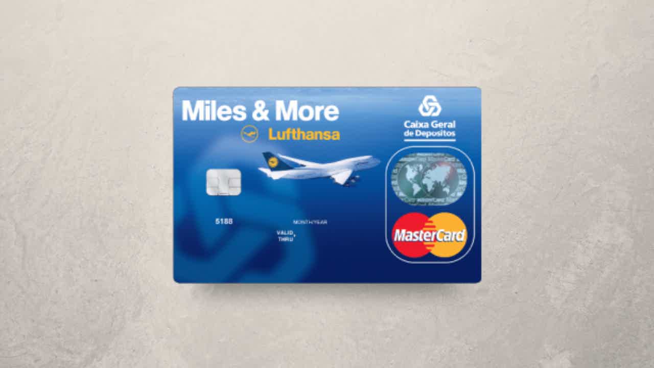 Cartão de crédito Miles & More Classic. Fonte: CGD.