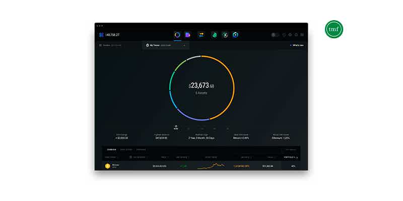 Exodus crypto wallet