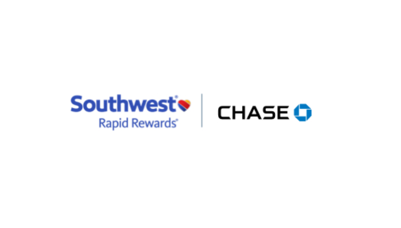 Southwest Rapid Rewards logo and Chase logo