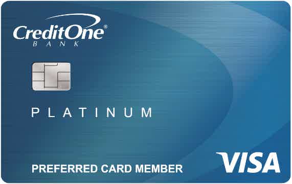 cartão Credit One Bank® Platinum Visa®