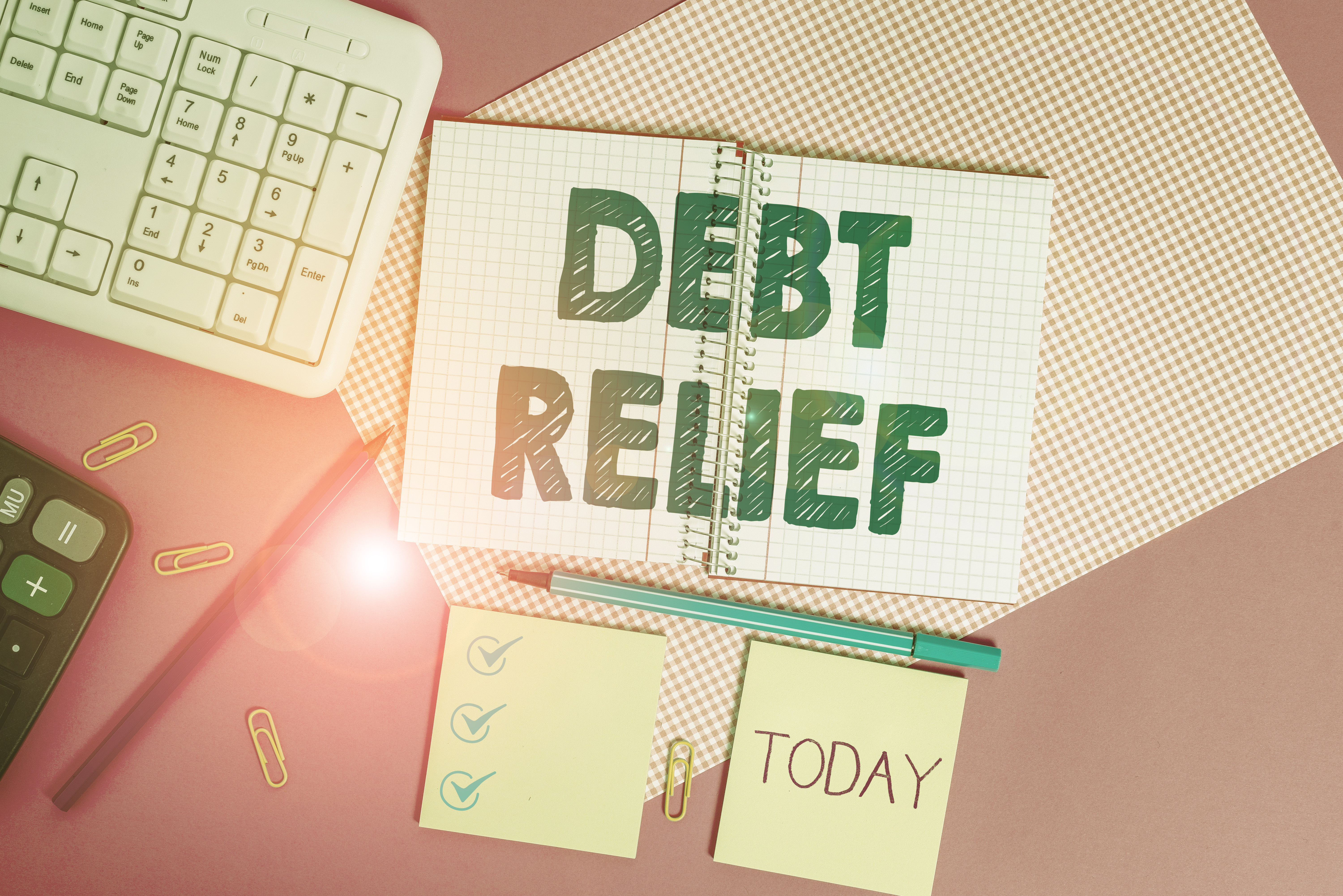 With National Debt Relief assistance, you will be debt free. Source: Adobe Stock.