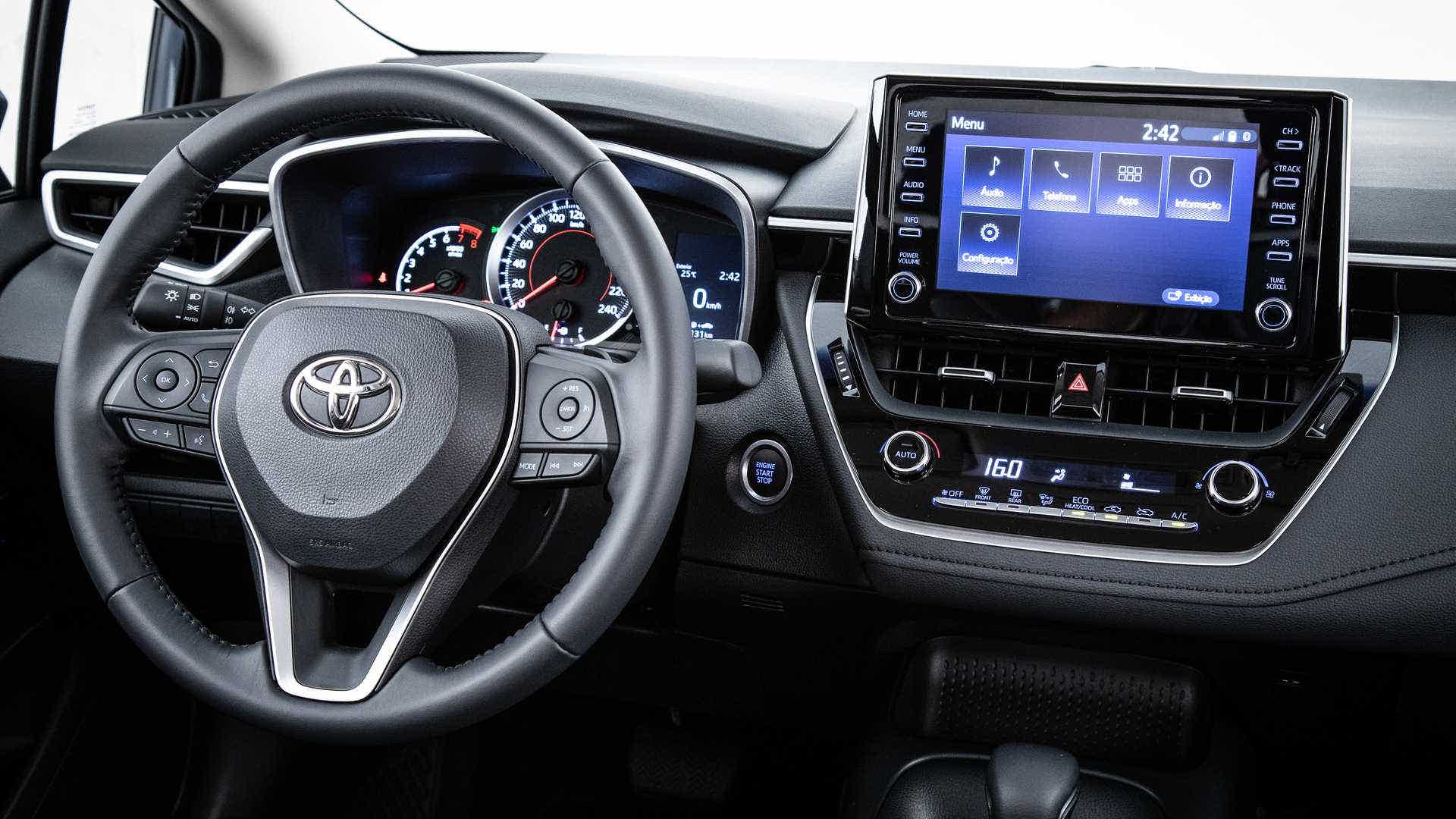 Toyota corolla 2021 интерьер