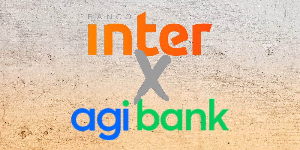Compare os investimentos do Inter e do Agibank. Fonte: Senhor Finanças / Inter / Agibank.