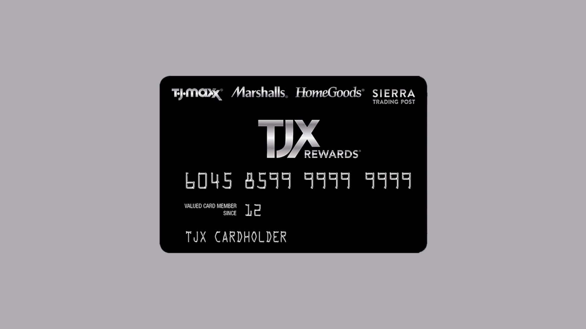 Conheça tudo sobre o cartão TXJ. Fonte: TJ Maxx.