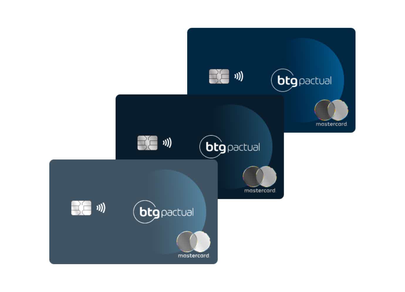 Conheça os principais cartões do banco! Fonte: BTG Pactual.