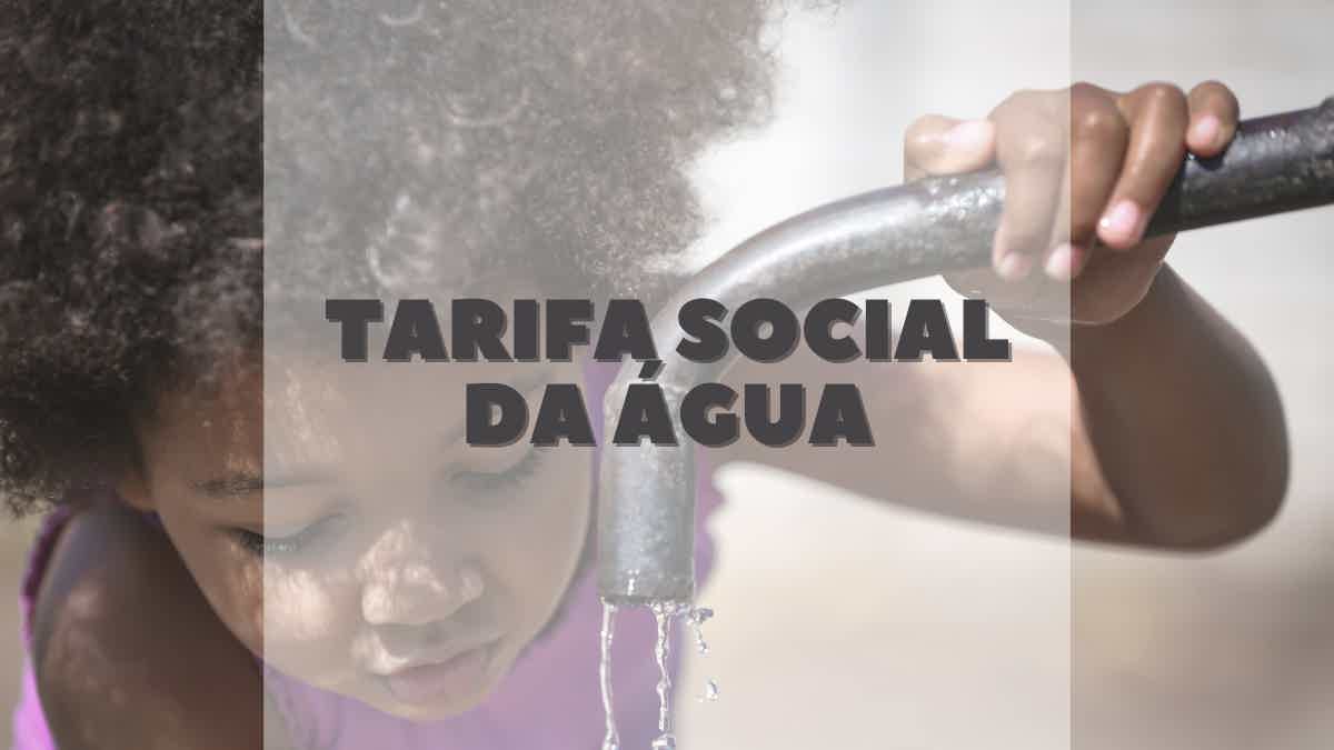Saiba tudo sobre a Tarifa Social da Água e como se cadastrar no benefício! Fonte: Canva. 