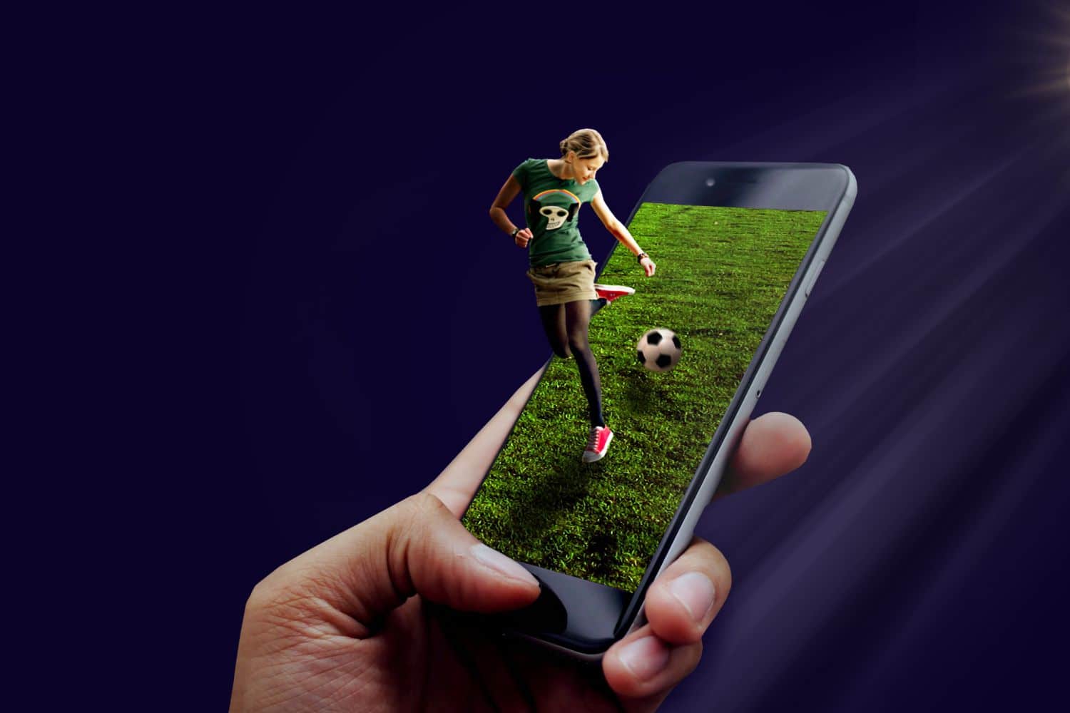 3 aplicativos para assistir futebol ao vivo no celular. Fonte: TIM.