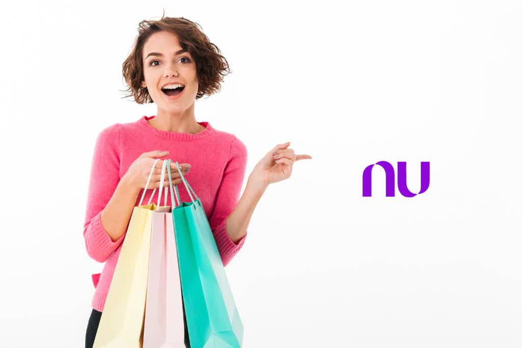 Mas afinal de contas, o que fazer caso o Nubank shopping não aparece para mim? Fonte: Freepik / Nubank.