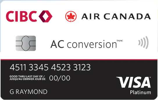 CIBC Air Canada® AC conversion™ Visa Card