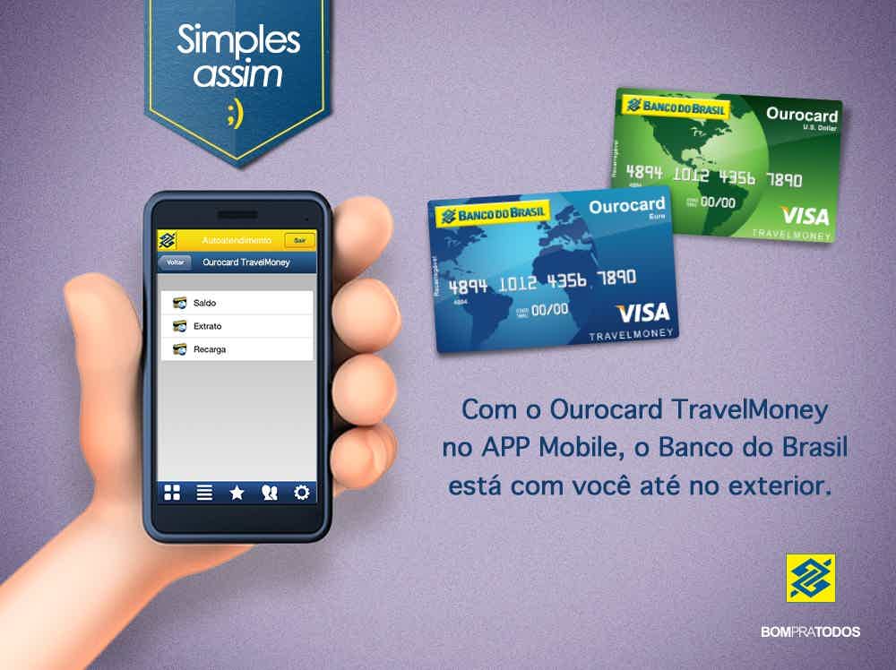 Como funciona o cartão de crédito pré-pago Ourocard Visa TravelMoney?