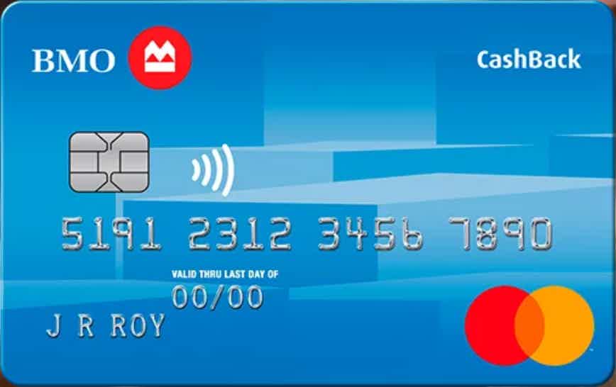 Cartão BMO Cash Back Mastercard