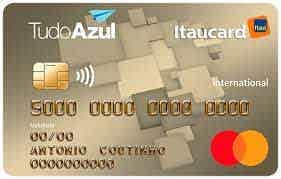 Itaucard TudoAzul Visa e Mastercard Internacional