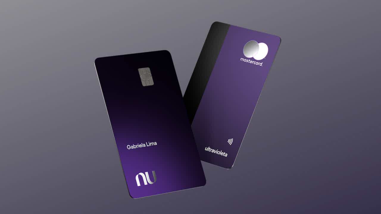 Cartão de crédito Nubank Ultravioleta. Fonte: Nubank