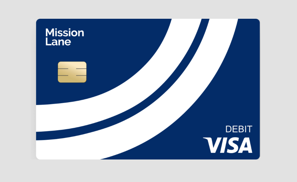 Mission Money Visa® debit card review. Source: Mission Lane.