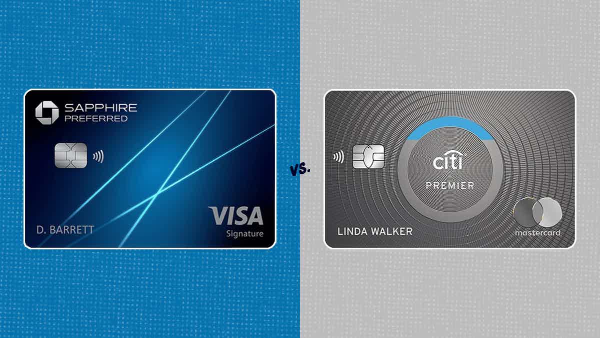 Which card is better: Chase Sapphire Preferred® Credit Card or Citi Premier® Card? Source: The Mister Finance.