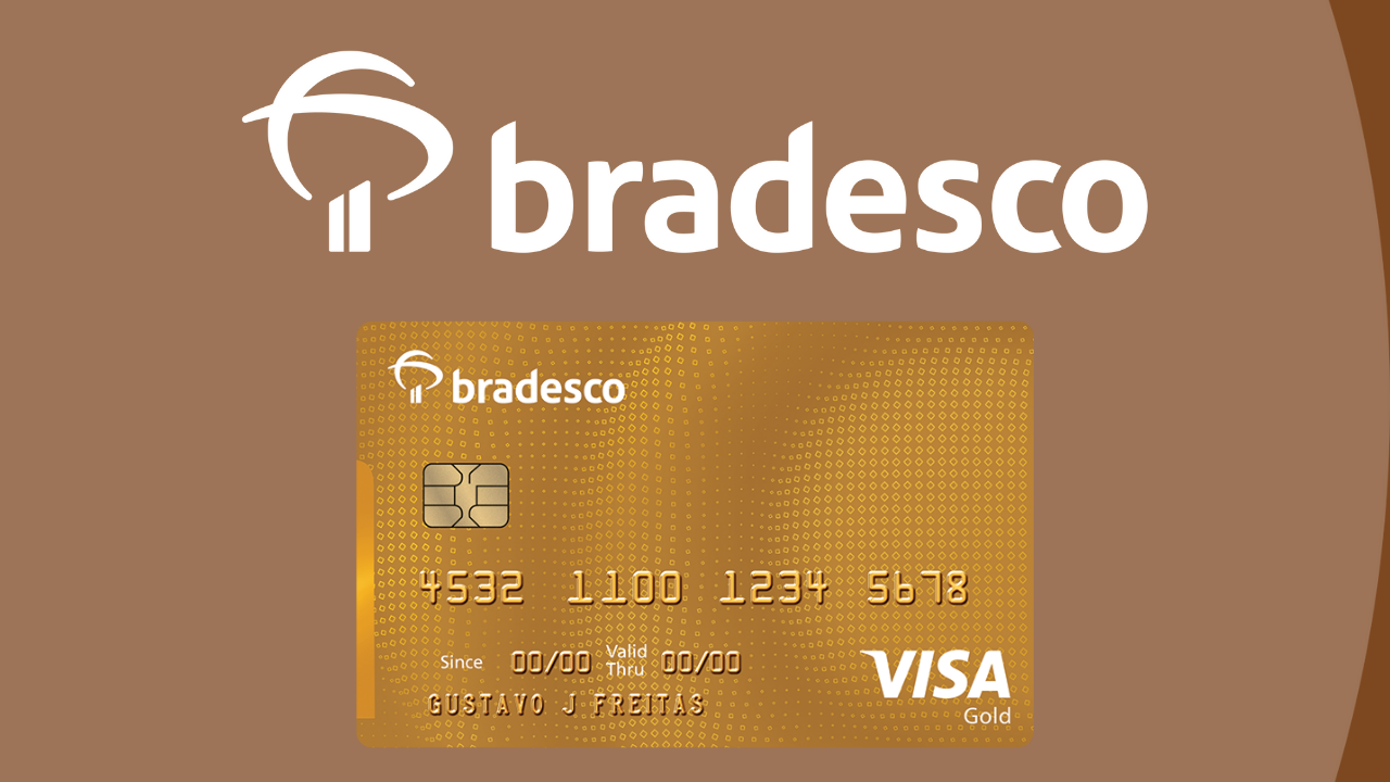 Cartão Bradesco Visa Gold. Fonte: Senhor Finanças / Bradesco