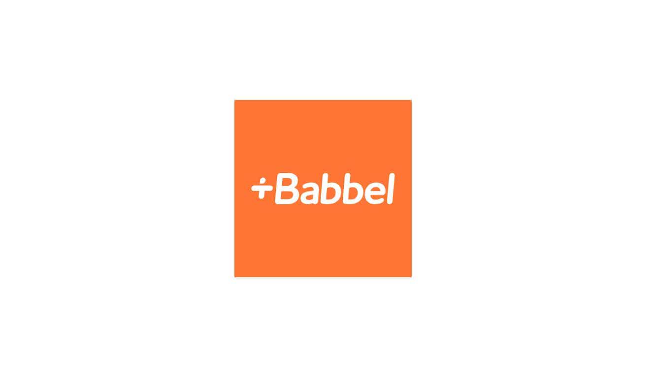 Logo do aplicativo Babbel