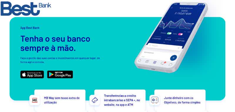 A app do banco facilita a sua vida. Fonte: Banco Best.