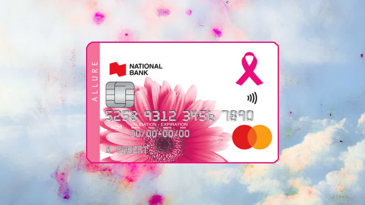 Get this credit card and support the Quebec Breast Cancer Foundation. Source: The Mister Finance. 