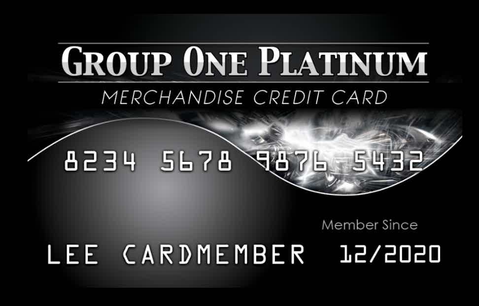 Check out our full review of the Group One Platinum credit card! Source: Group One.