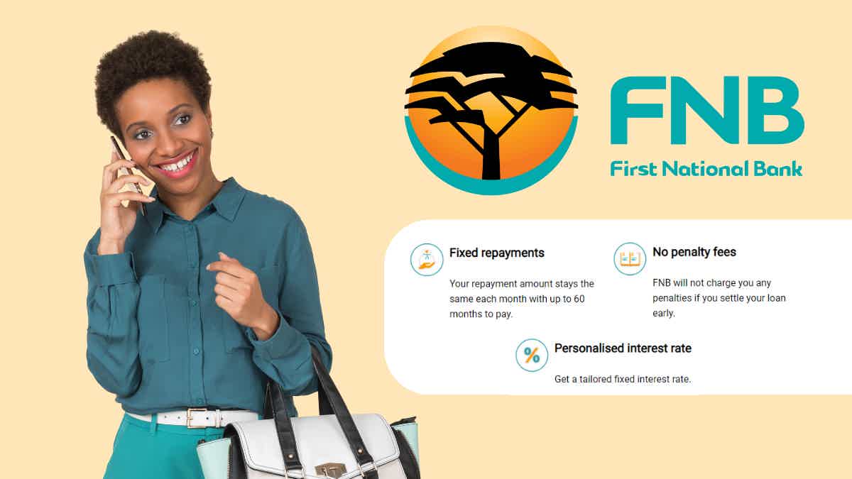 Get extra money with an FNB Personal Loan. Source: The Mister Finance.