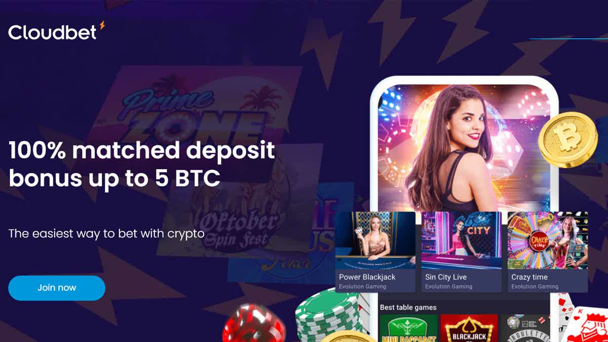 Learn the three main sites to gamble your crypto! Source: Cloudbet.