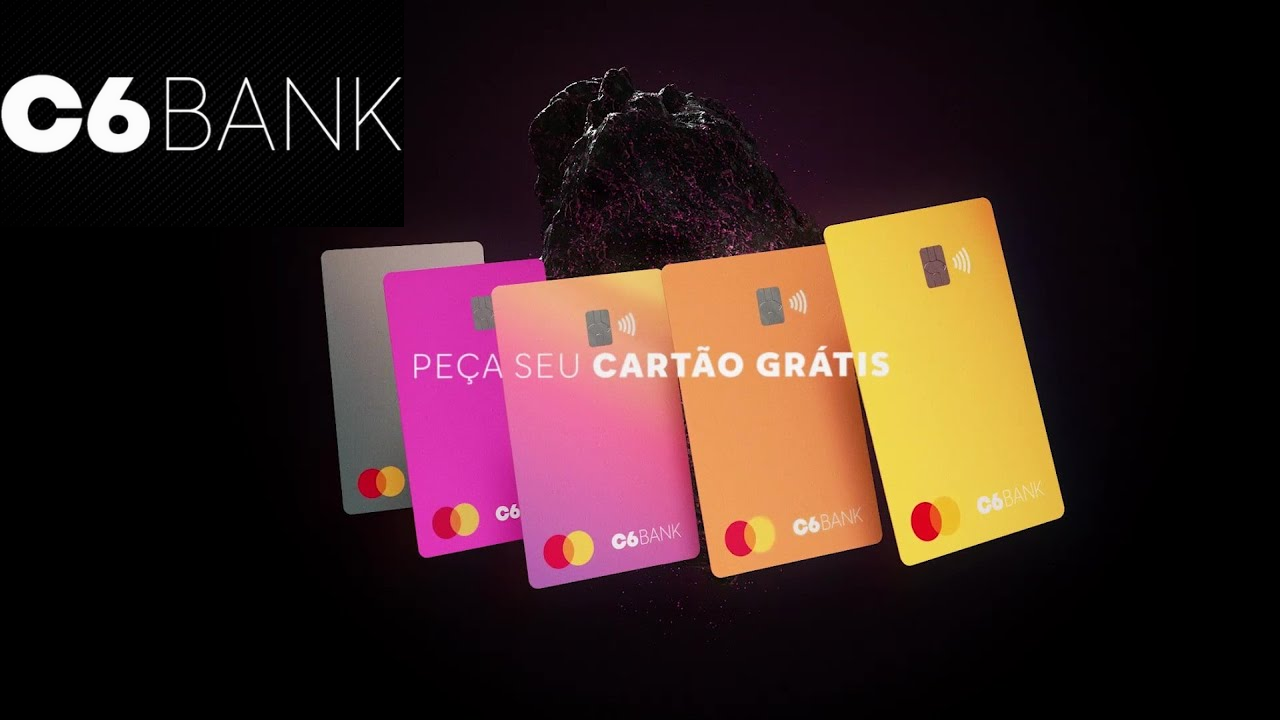 As novas cores do cartão de crédito C6 Bank