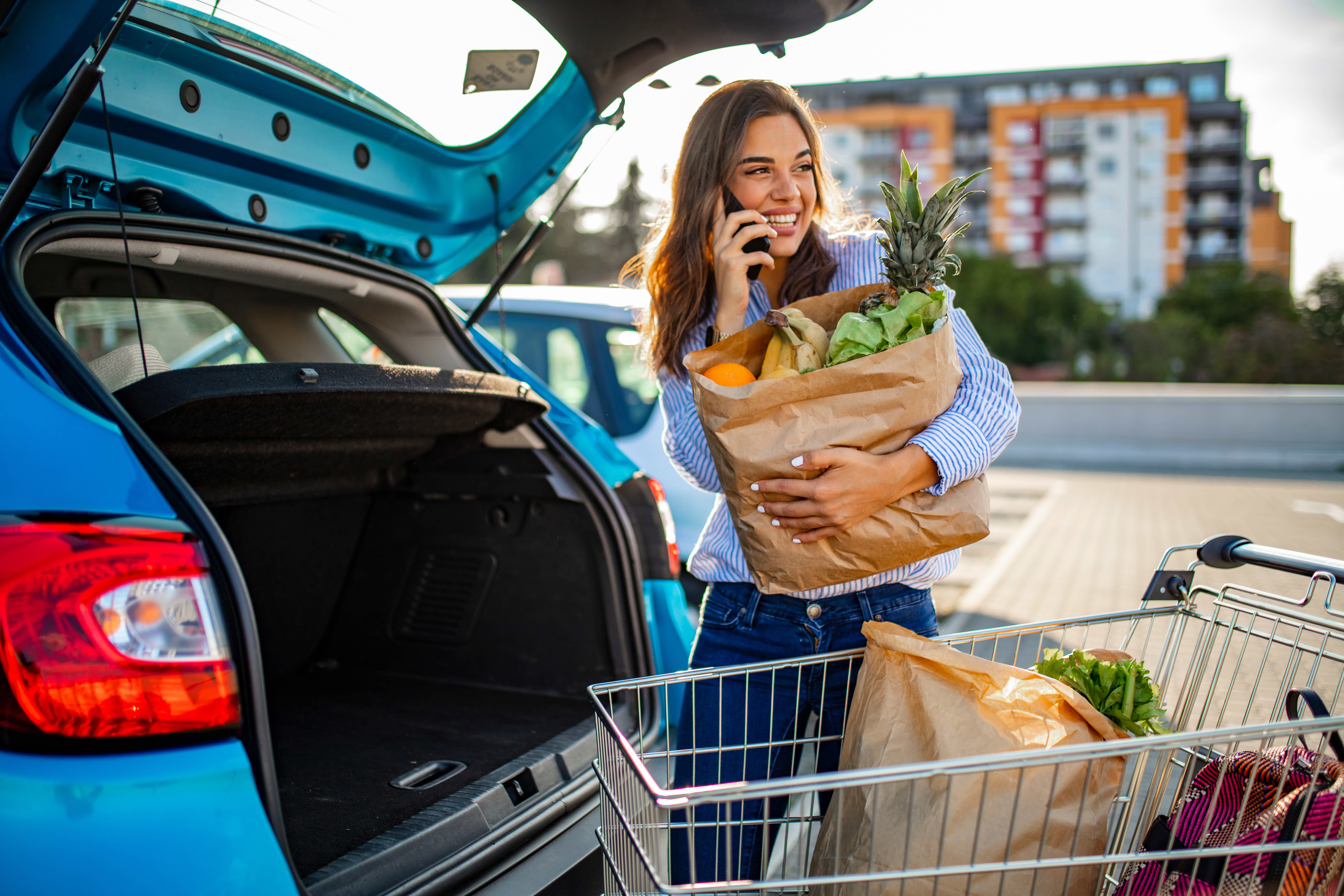 Earn a lot of cashback with your shopping cart full of groceries. Source: Adobe Stock.
