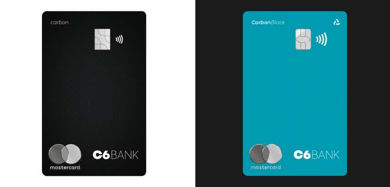 Escolha seu cartão preferido do C6. Fonte: Senhor Finanças / C6 Bank.