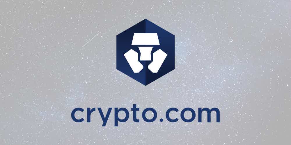 Logo da Crypto.com. Fonte: Senhor Finanças / Crypo.com.