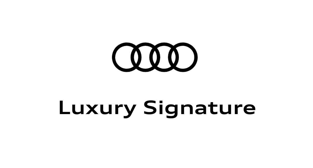 Então, conheça o serviço de locação de veículos Luxury Signature. Fonte: Audi.