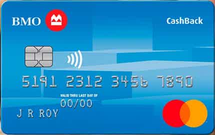 BMO CashBack® Mastercard® card