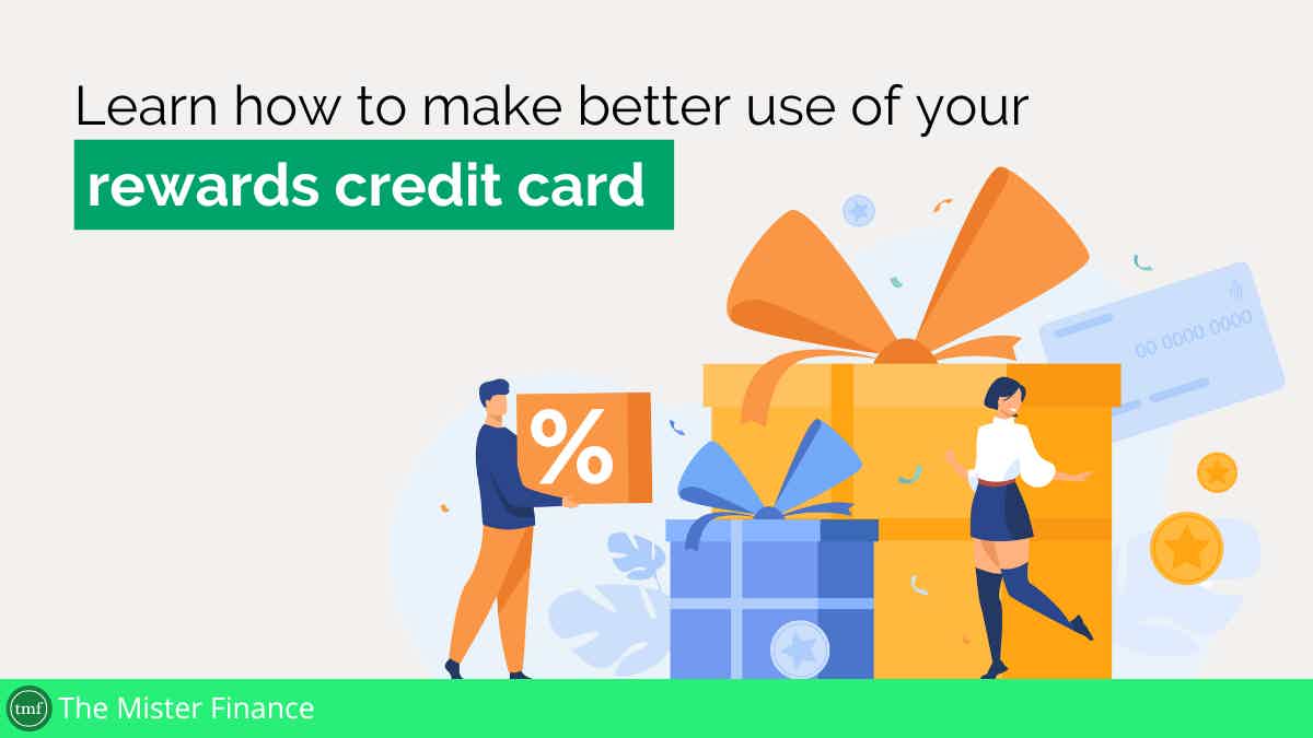 Earning rewards with a credit card is excellent! Source: The Mister Finance.
