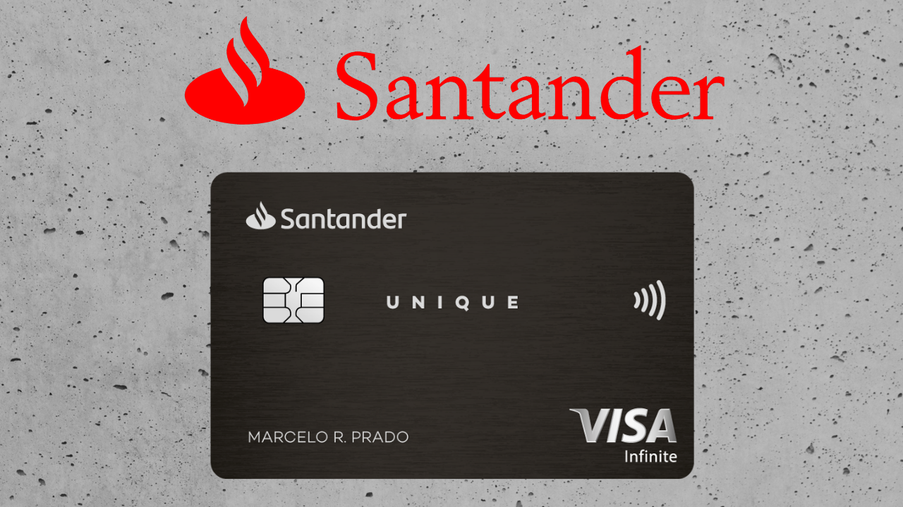 Cartão Santander Unique. Fonte: Senhor Finanças / Santander