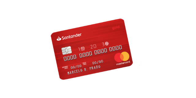 Saiba as vantagens do cartão Santander 1 2 3. Fonte: Santander.