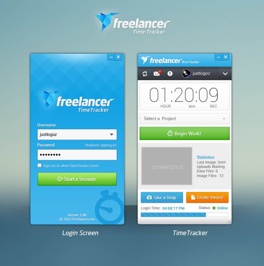 Use o site Freelancer.com para ganhar dinheiro online.
