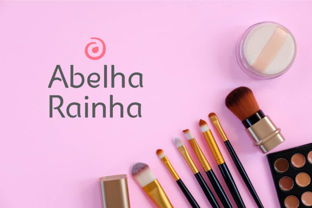 Saiba aqui o passo a passo para revender os produtos da marca Abelha Rainha. Fonte: Canva + Abelha Rainha.