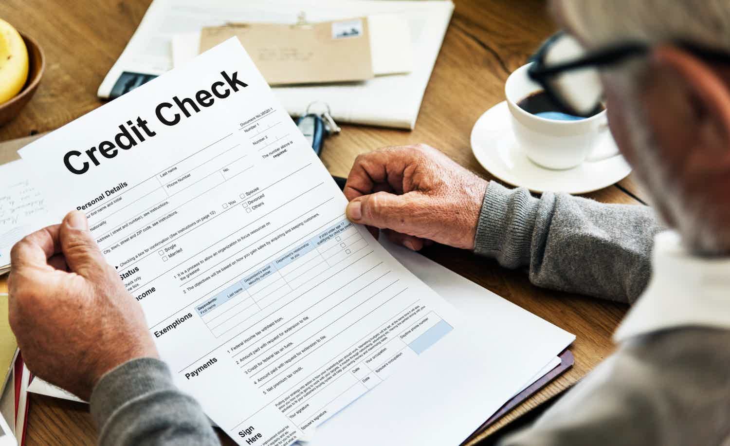 A hard check will leave a mark on your credit score. Source: Freepik.
