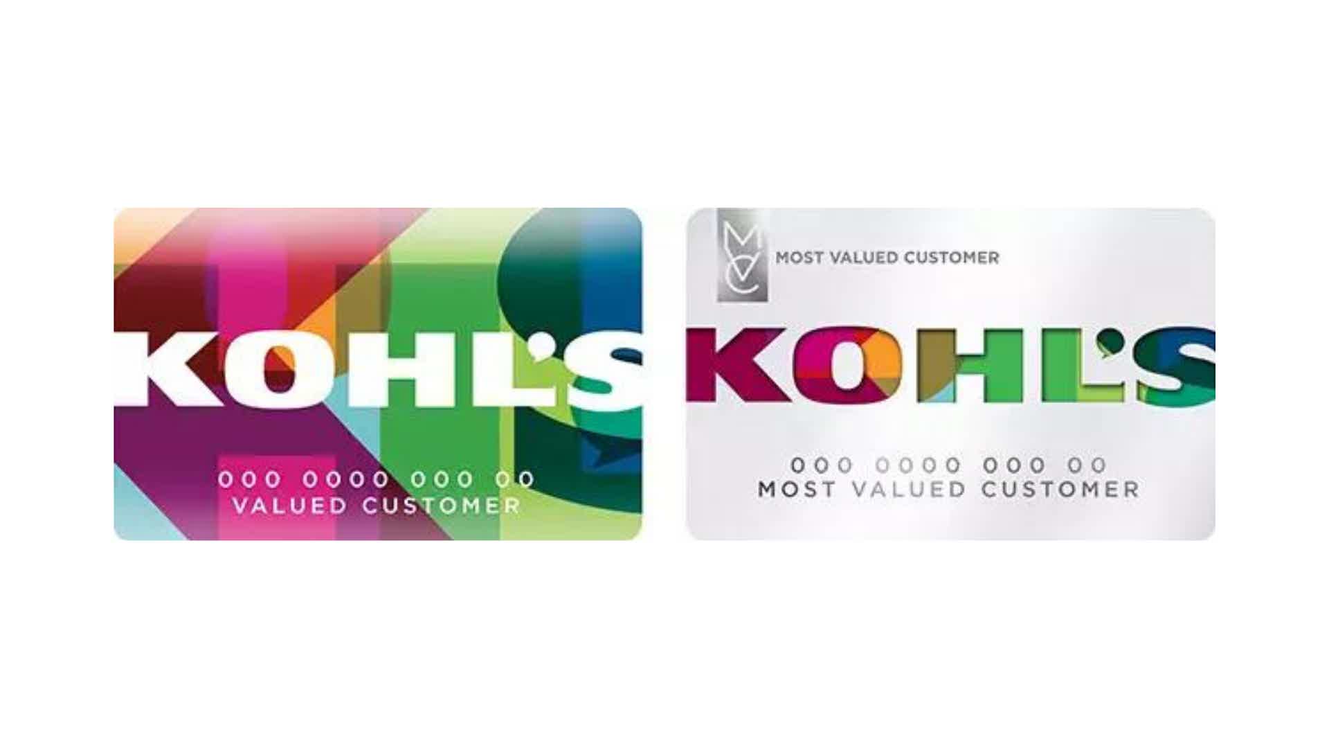 Conheça o cartão das lojas Kohls. Fonte: Kohls.
