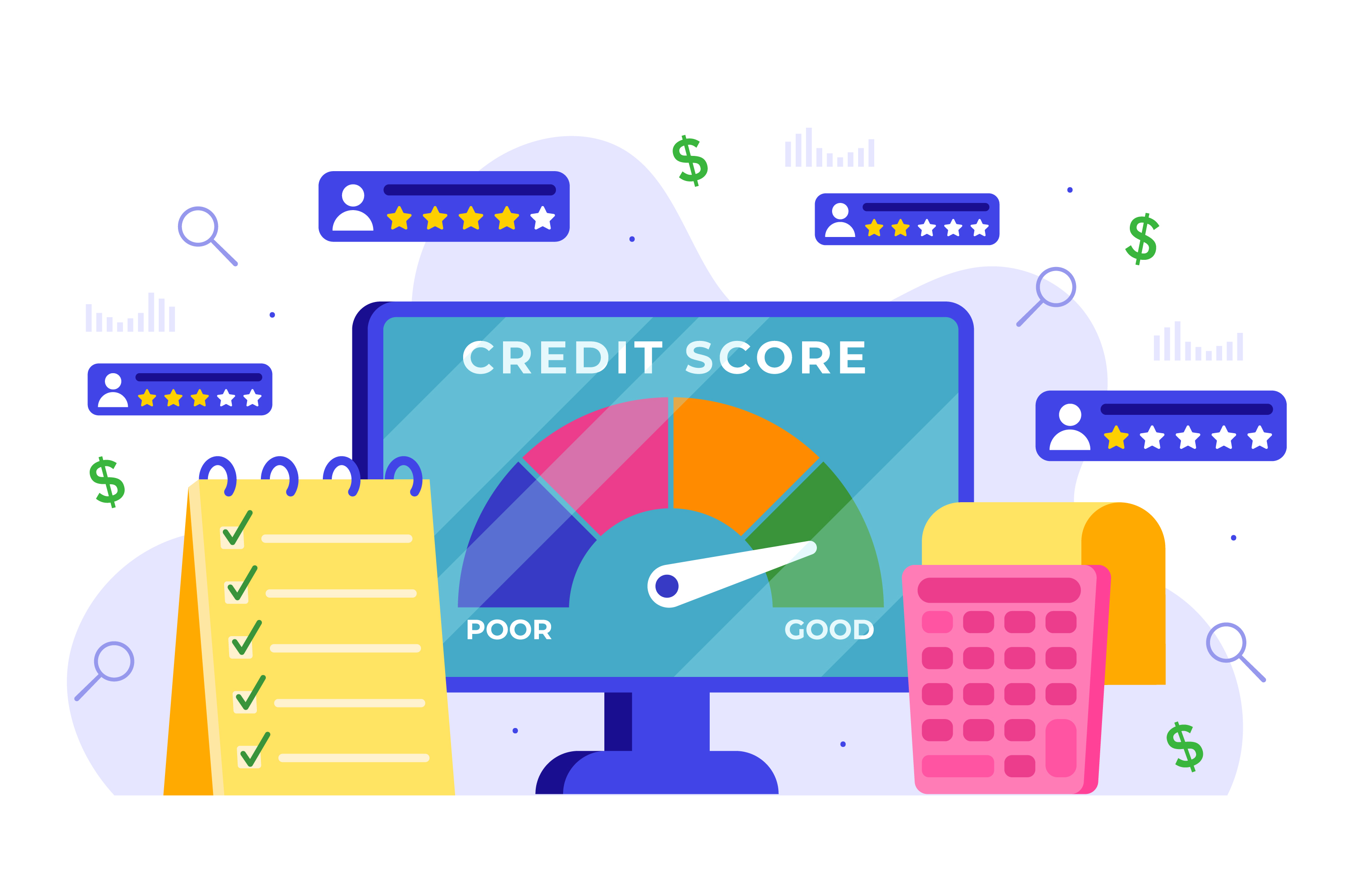 See if you need a high score to apply for a loan! Source: Freepik.