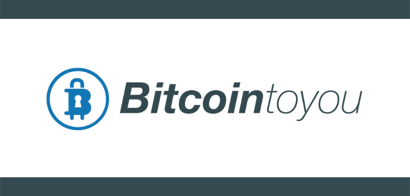 Logo da corretora B2U. Fonte: Senhor Finanças / BitcoinToYou.