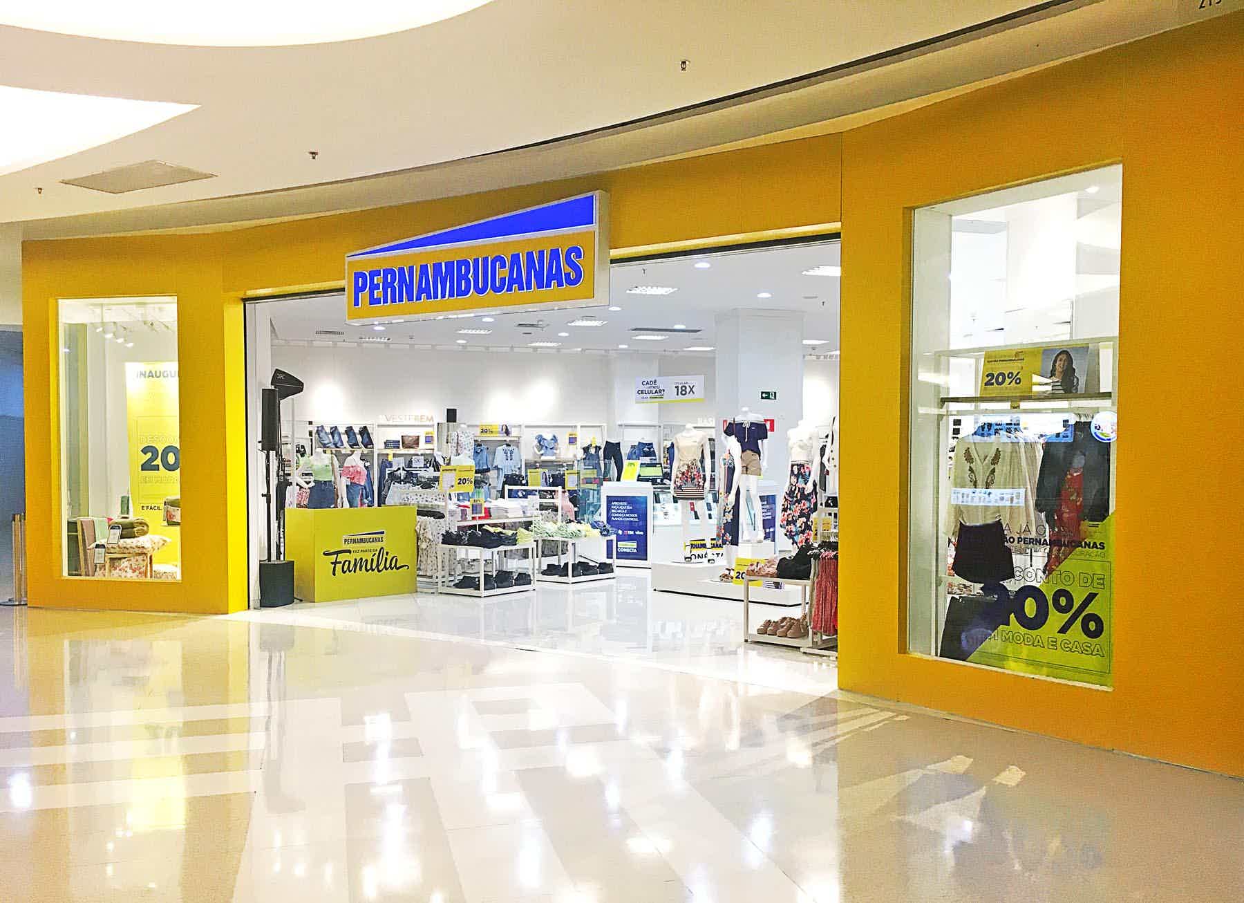 As lojas da Pernambucanas estão por todo o Brasil.