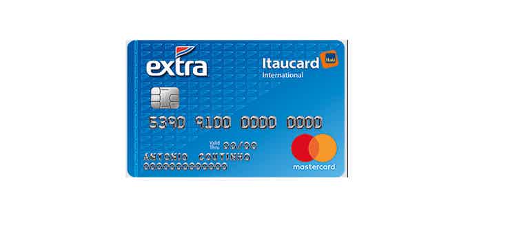 O cartão extra Itaucard 2.0 é ideal para quem é cliente e oferece facilidade no pagamento. Fonte: Extra