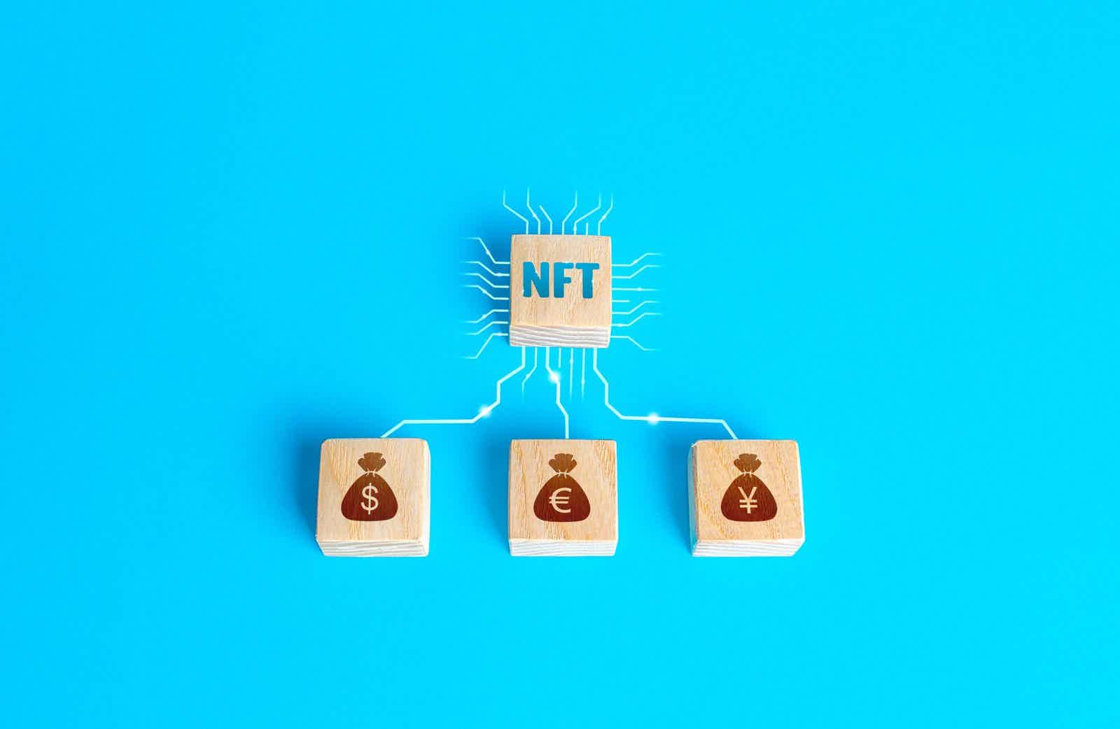 NFT wooden piece