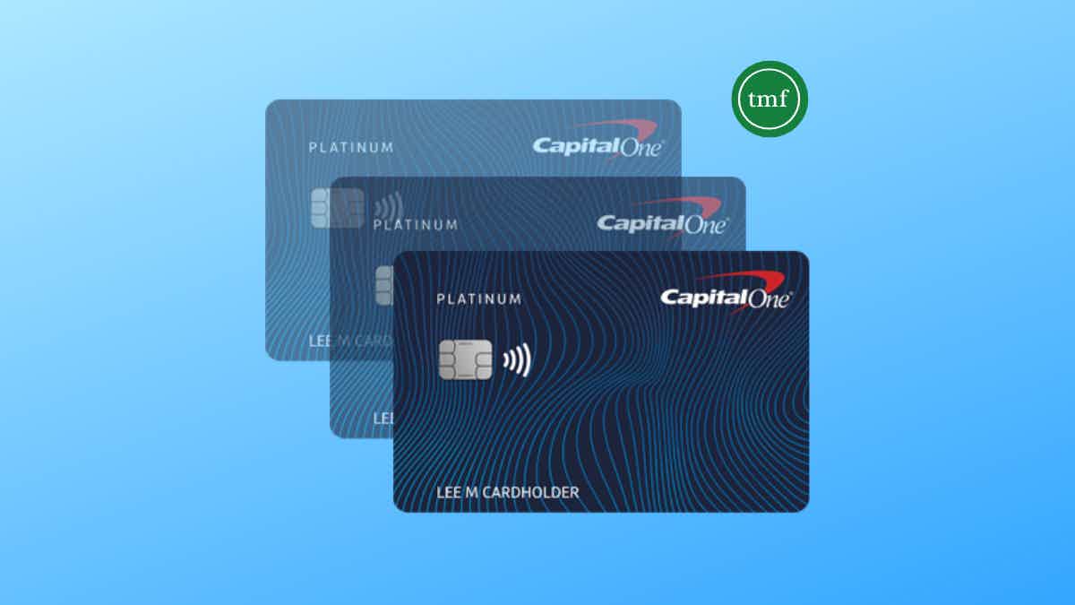 This is the Capital One Platinum credit card! Source: The Mister Finance.