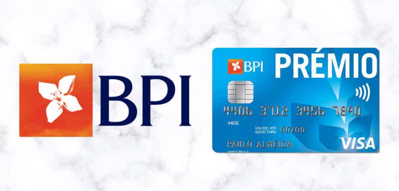 Descubra o cartão de crédito BPI Prémio. Fonte: Senhor Finanças / BPI.