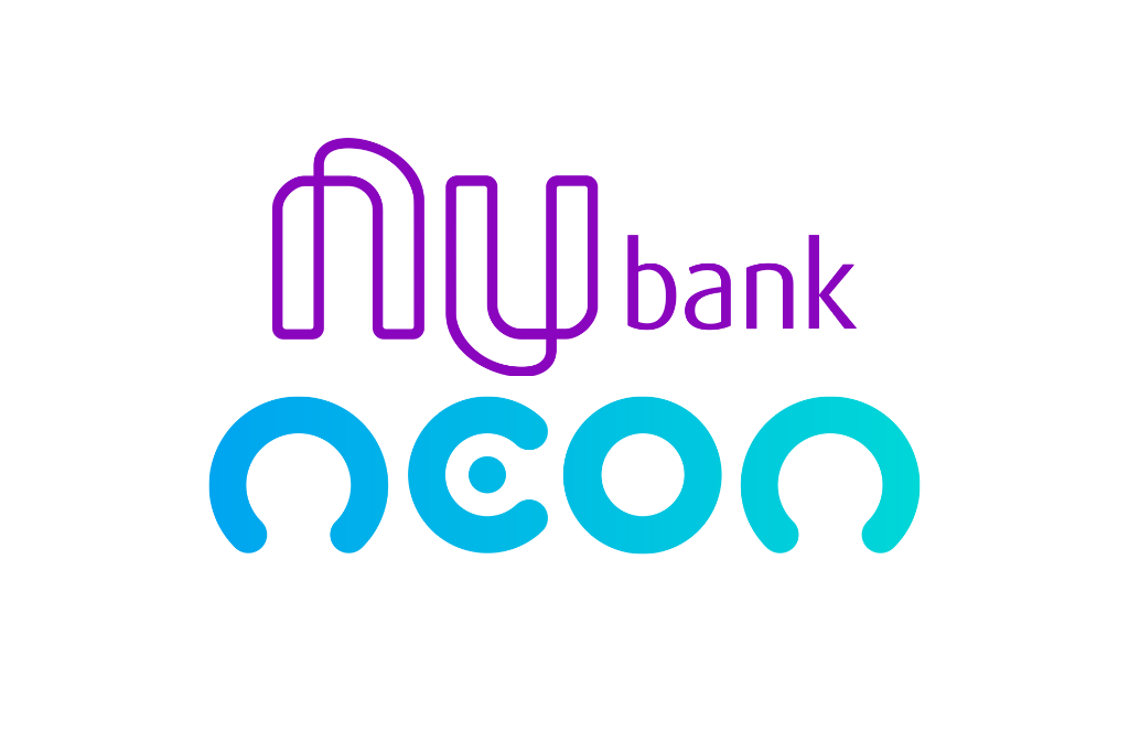 Em suma, veja aqui sobre a conta Nubank ou conta Neon. Fonte: Nubank e Neon.